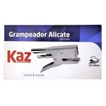 Grampeador Alicate Cromado para 20 Folhas 18 Cm Kz970206 Kaz