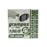 Grampo Grampeador 106/6 Galvanizado - Acc