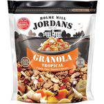 Granola Cereal Jordans Tropical - Papaia, Coco, Abacaxi e Banana 400g
