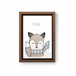 Gravura Decorativa Fox