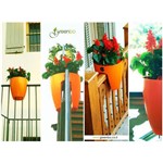 Greenbo Planter - Vaso para Sacadas - Laranja