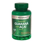 Guarana + Acai Softgel 500mg Macrophytus - 120caps