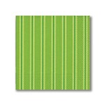 Guardanapo Basic Unique Stripes Green 33X33 Cm Paper Design