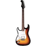 Guitarra Canhota Eagle Sts002 Strato - Sunburst