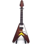 Miniatura Guitarra Elétrica Flying V - 17cm