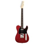 Guitarra Fender 011 3200 - Am Standard Telecaster Ash Rw - 738 - Crimson Red Transparent