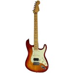 Guitarra Fender American Custom Shop Deluxe Strat MN HSS An. Cherry Burst