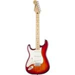 Guitarra Fender Standard Stratocaster Top Plus Lh Maple 531 - Aged Cherry Burst