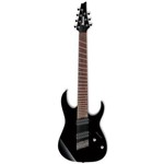 Guitarra Ibanez RGMS7 | 7 Cordas | Multi Scale | Preta