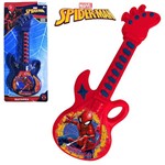 Guitarra Musical Infantil Acustica Homem Aranha Spider Man Colors a Pilha na Cartela