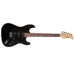Guitarra ST-111 BK Street Black, 6 Cordas – WALDMAN