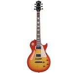 Guitarra Tagima com Case Tlp Flamed 6 Cordas 22 Trastes Tlp Flamed - Cherry Sunburst