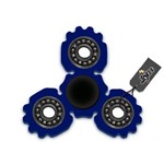Hand Spinner - Engrenagem Azul Translúcido