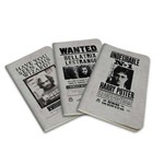 Harry Potter: Wanted Posters Pocket Notebook Collection (Set Of 3)