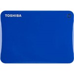 HD Externo Portátil Toshiba Canvio Connect 2TB 5400 RPM Azul