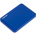 Hd Externo Toshiba 1tb Canvio Connect 5400 Rpm Usb 3.0 Blue (hdtc810xl3a1 T)