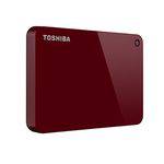 Hd Externo Toshiba Canvio Advance, 1tb, 2,5", Usb 3.0, Vermelho