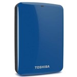 Hd Externo Toshiba 2tb Portátil Canvio Connect Azul Usb 3.0