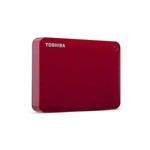 HD Portátil Toshiba Canvio Connect Ii 3TB Vermelho (HDTC830XR3C1)