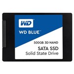 Hd Ssd Wd Western Digital Blue 2.5 500gb - Azul (wds500g2b0a)