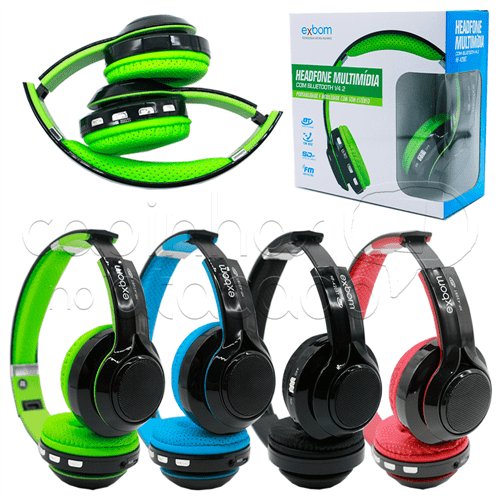 Headphone com Bluetooth HF-420BT - Cores Sortidas HF420BT