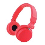 Headphone com Microfone Cool Colors Vermelho 2792 - Leadership