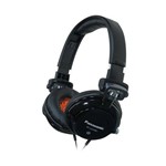 Headphone Panasonic Preto/Laranja - Rp-Djs400a