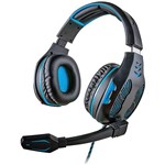 Headset Gamer 5,1 Centauro Preto/Azul - MyMax
