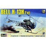 Helicoptero Bell H-13h 2 em 1 - Revell Americana
