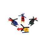 Helicóptero Colorido - Pacote com 5 Unidades
