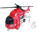 Helicoptero de Resgate com Luz e Som - Shiny Toys