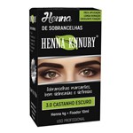 Henna Knnury para Sobrancelhas - Castanho Escuro 3.0