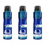 Herbíssimo Bis Blue Ice Desodorante Aerosol 150ml (kit C/03)