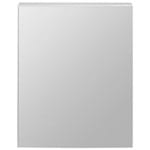 Hidri Armário C/ Espelho 1p. 58x72 Branco/prata