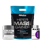 Hiper Mass Gainer (3kg) - Hipercalórico que Tem Como Objetivo Auxiliar no Ganho de Massa Muscular. o