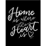 Home Heart - 36 X 47,5 Cm - Papel Fotográfico Fosco