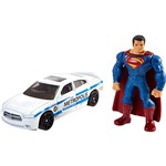 Hot Wheels Batman Vs Superman Metropolis Police e Super Homem - Mattel