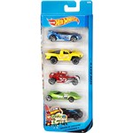 Hot Wheels Pacote 5 Carros 0186/CDT29 Origin Of Awesome - Mattel