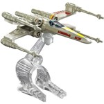 Hot Wheels Star Wars Naves Wind Fighter Red 5 - Mattel