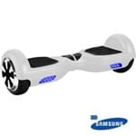 Hoverboard Skate Scooter 6,5 Mymax Bateria Samsung Branco MFYF-N05/WH