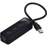 Hub USB 3.0 4 Portas 5gbps W5ph4 Orico Lacrado Nota Fiscal