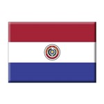 Ímã da Bandeira do Paraguai