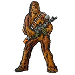 Imã Star Wars Chewbacca Pvc 00774