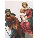Imagem Escultura Nossa Senhora do Desterro Sagrada Família de Resina Importada da Itália