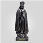 Imagem Nossa Senhora de Fátima Prata (40cm) de Borracha