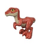 Imaginext - Jurassic World - Filhote Raptor - Vermelho - Fisher-Price