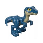 Imaginext Jurassic World - Raptor Azul - Fisher Price