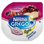 Iogurte Grego Nestle 90g Light Frutas Vermelhas