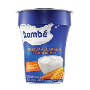 Iogurte Itambé Cenoura, Laranja e Mel 170g