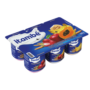 Iogurte Itambé Frutas e Cereal 600g (6x100g)